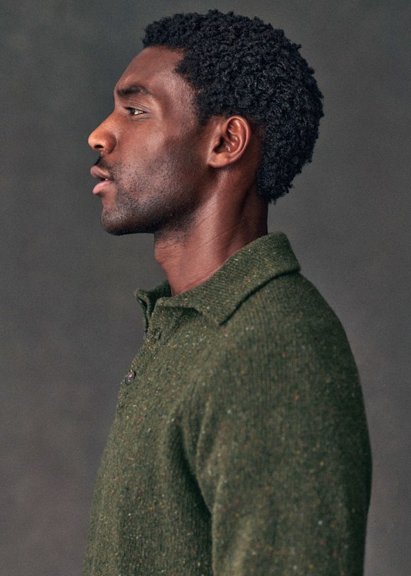 Moreno Sweaters - Olive Green - Merino Wool - Sézane