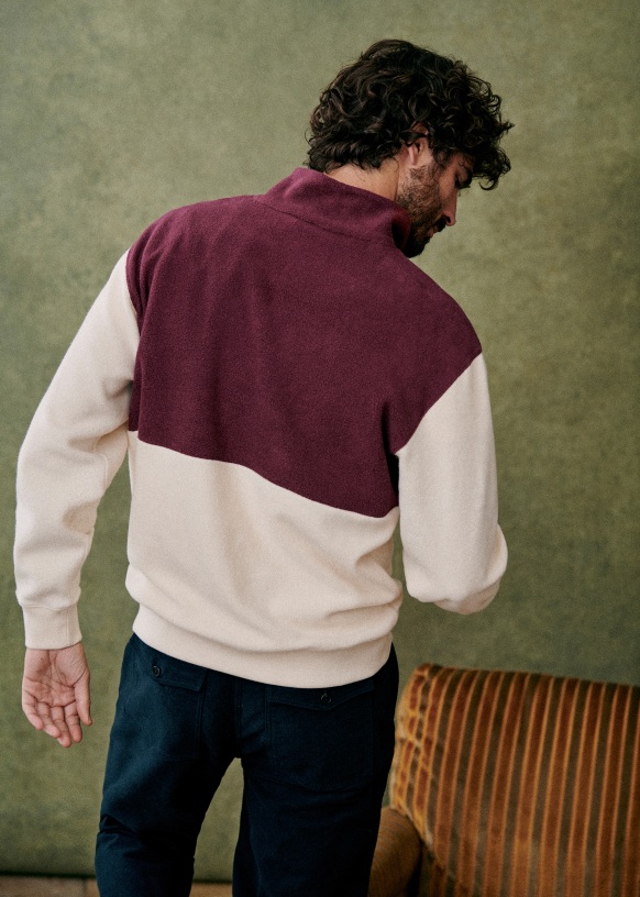 La hearts half zip sweatshirt hotsell
