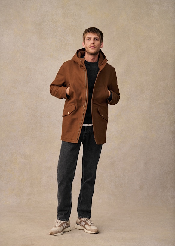 Peter Parka - Navy - Organic Cotton - Octobre Éditions