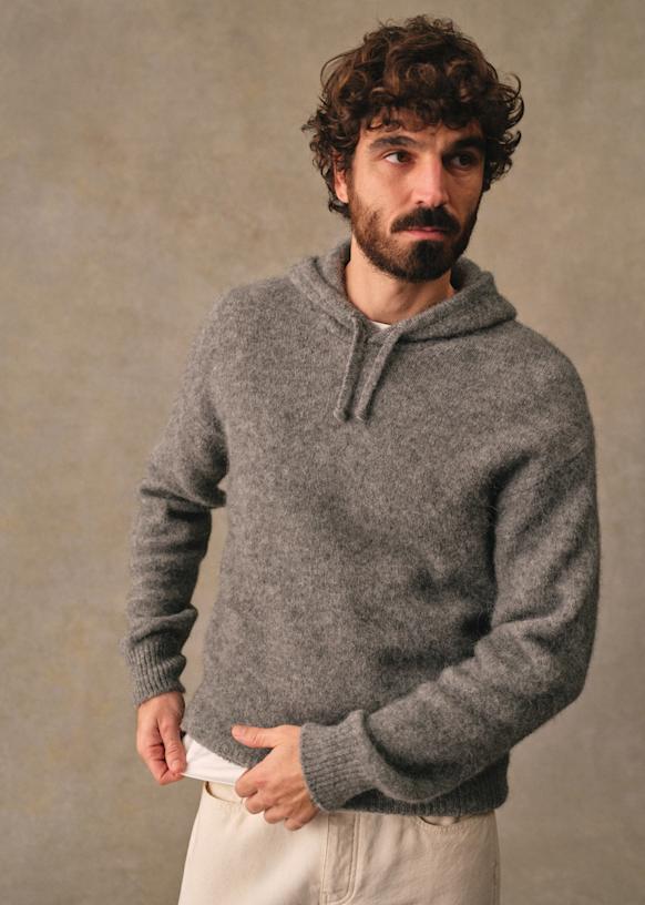 Hoodie Joshua - Gris Chiné