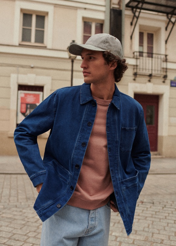 Veste en jean sezane clearance