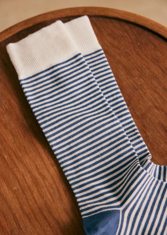 Kitts Pack Socks - Steel Blue - Organic Cotton - Octobre