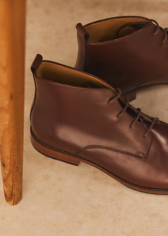 Chukka John Boots - Camel Suede - Bovine leather - Octobre