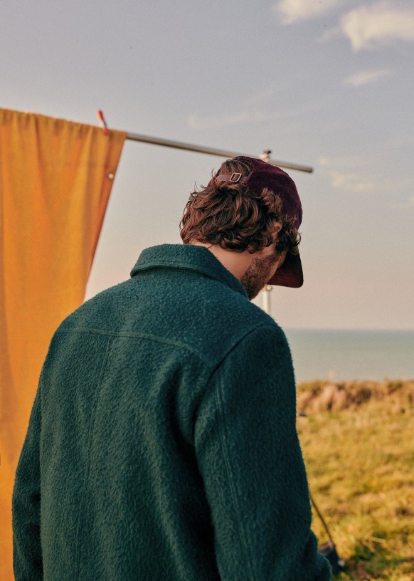 Boswell ジャケット - グリーン - ウール - Sézane