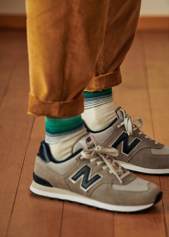 NEW BALANCE - 574 "HISTORY CLASS" Sneakers - / Navy - Octobre Éditions