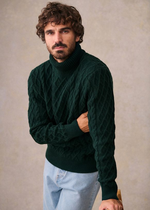 Pine green sweater hotsell