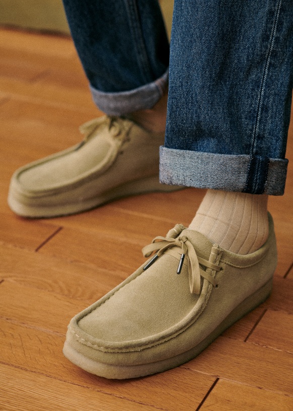 Clarks - Wallabee Loafers - Cola - Leather - Sézane