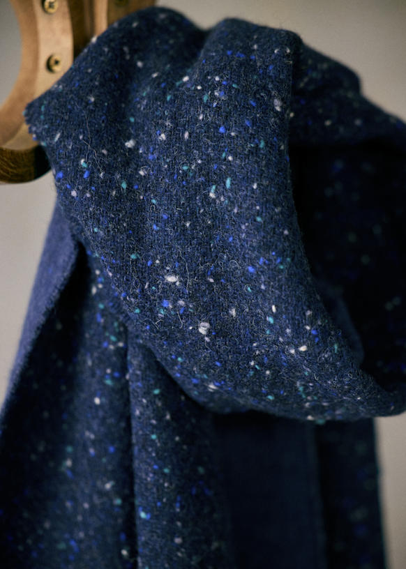 Mallord Scarf - Dark Grey - Wool Blend - Sézane