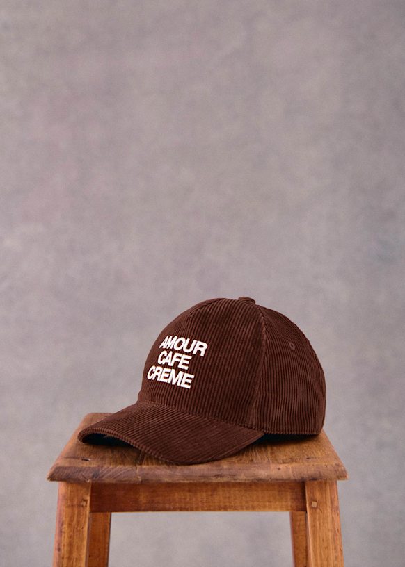 Casquette Amour Café Cream Velvet