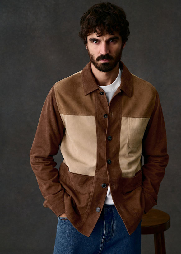 Jacket Will Daim Patchwork