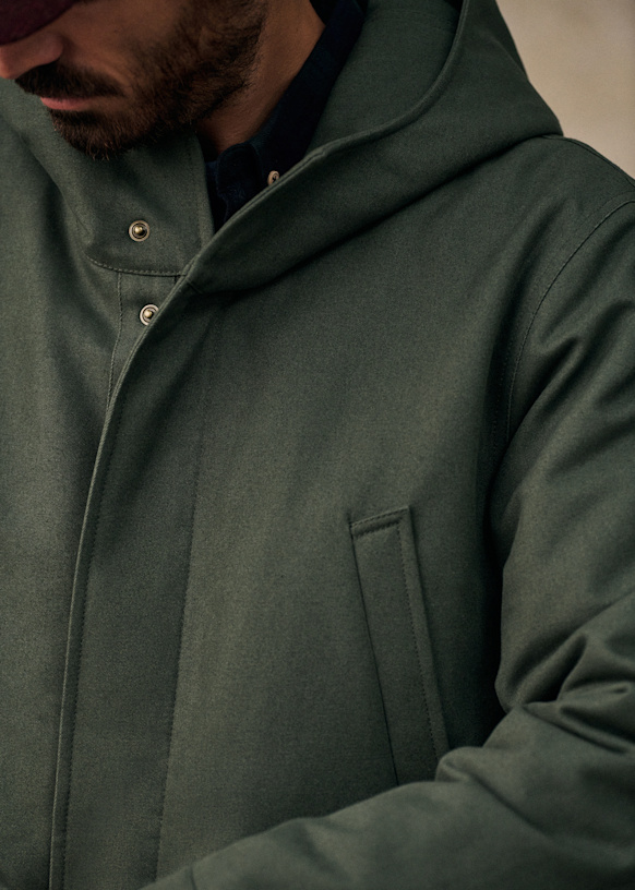 Peter Parka - Navy - Organic Cotton - Octobre Éditions