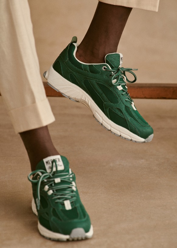 Re-Run Mercer x Octobre Editions sneakers - Green - Pineapple