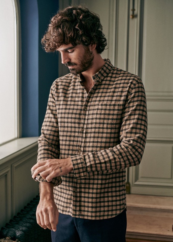 Octobre chemise flanelle Clearance