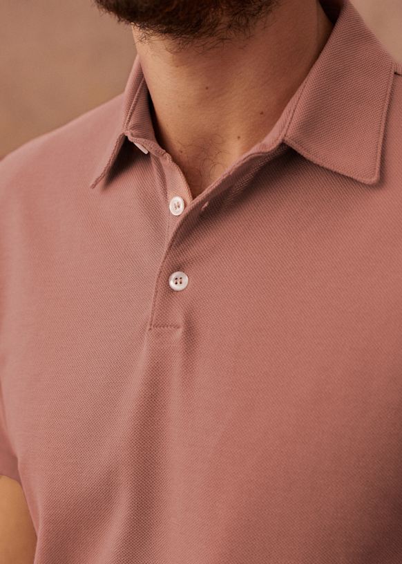 Cross Polo - Dark Green - Organic cotton - organic textile - Sézane