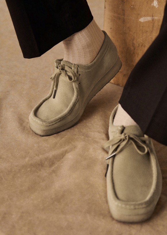 Shoes that look like wallabees best sale
