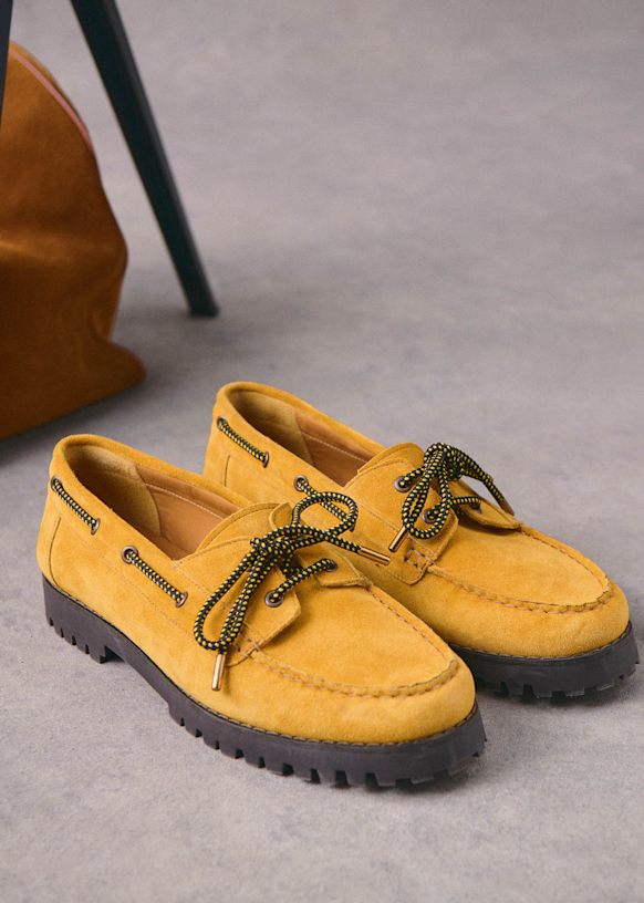 Berko Derbies - Leopard Print - Bovine leather - Sézane