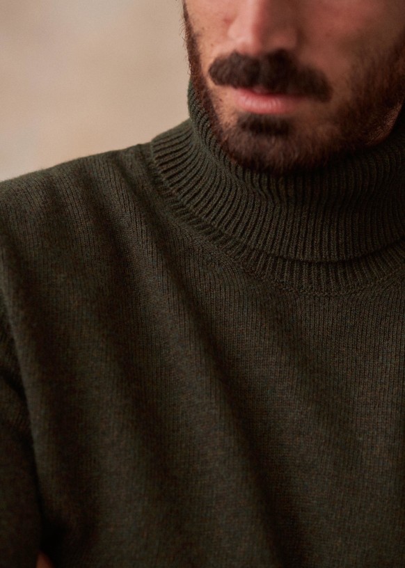 Kyle Sweater Ecru Merino Wool Sézane