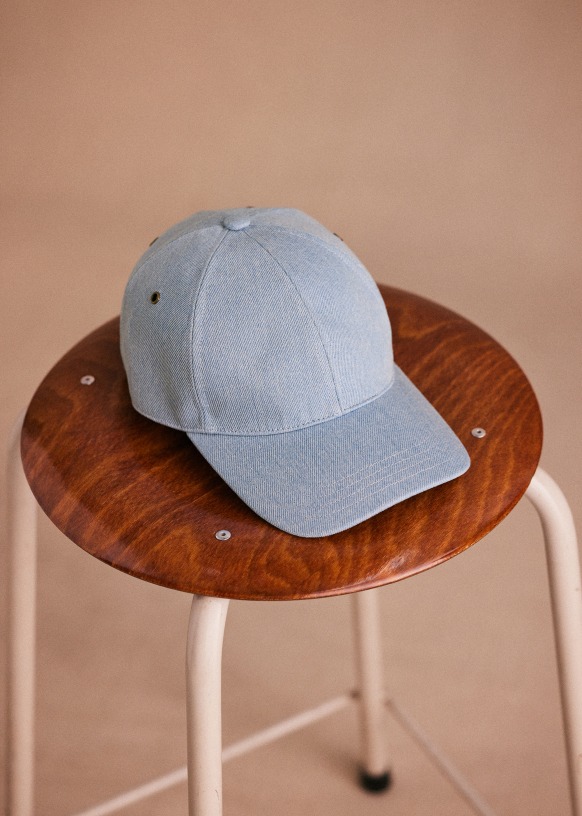 Chase Denim Cap - Light Denim - Organic cotton - organic  display picture 2