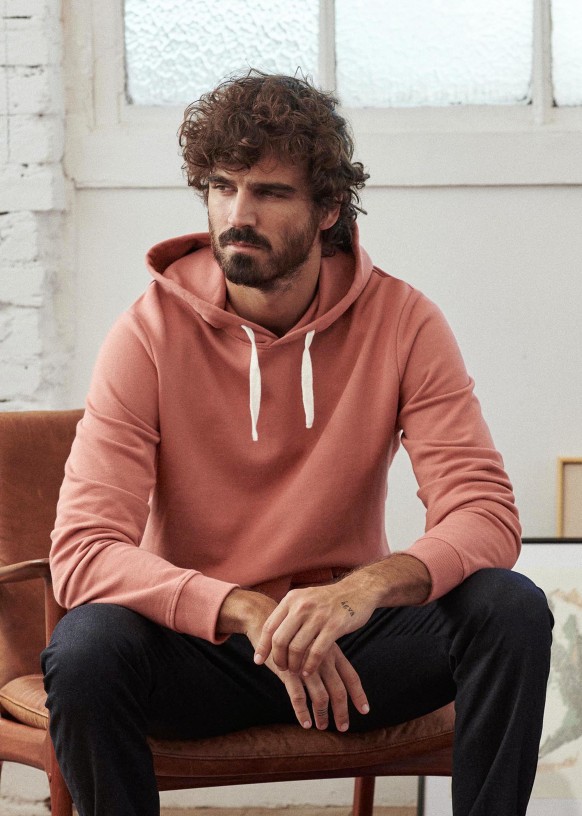 Mens store coral sweatshirt