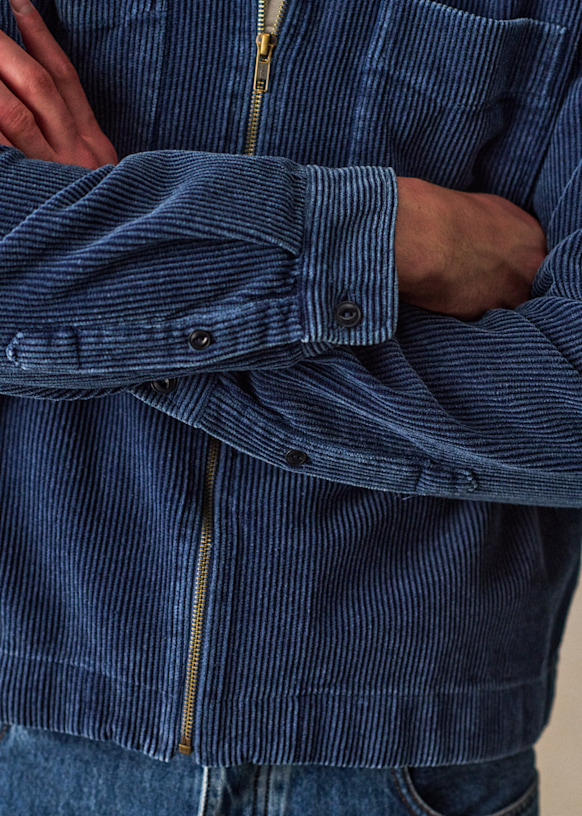 Quinn Shirt - Washed Blue - Cotton - Sézane