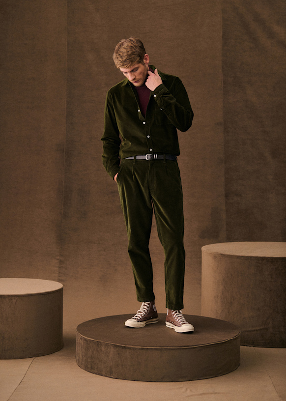 ORIMI PERFECT SLACKS 擦れ合う (LAME STRIPE)size3