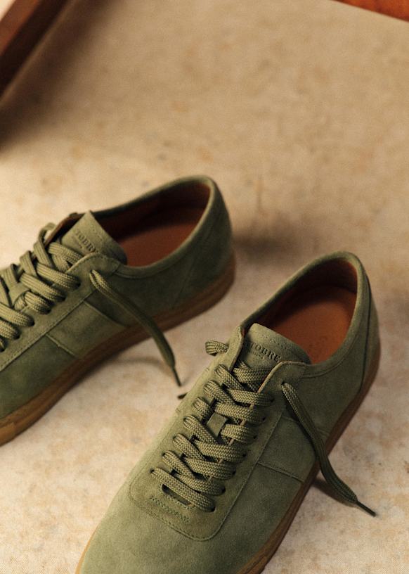 Garen Sneakers - Green - Bovine leather - Szane Garen Sneakers - Green - Bovine leather - Szane