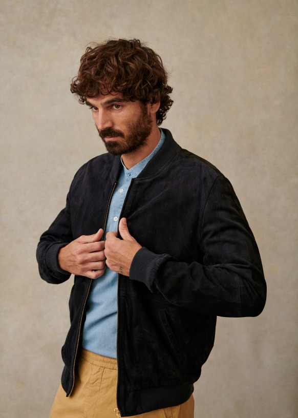 SEZANE ネイビージャケット ネイビー（紺）系 SEZANE(セザンヌ) アウター(レディース
