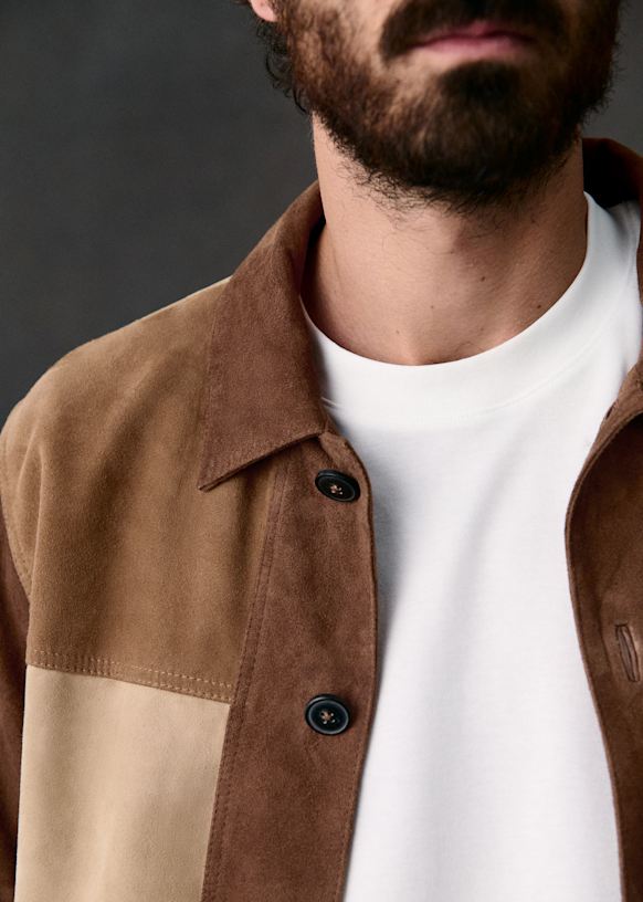 Jacket Will Daim Patchwork