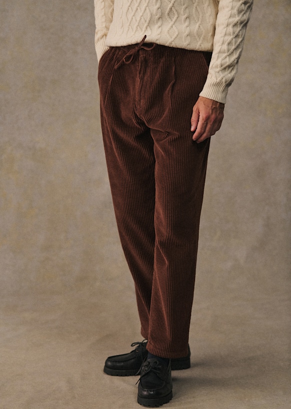 【新品タグ付】THETOE Argolis Corduroy Pants FIG_14_wales_corduroy_pants_-