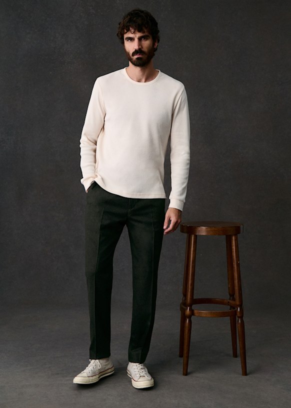 Norlan T-Shirt - Ecru - Organic Cotton - Sézane