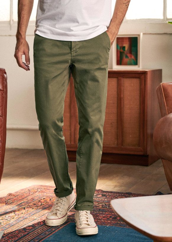 Chino Tom - Kaki - Coton - Octobre ??ditions