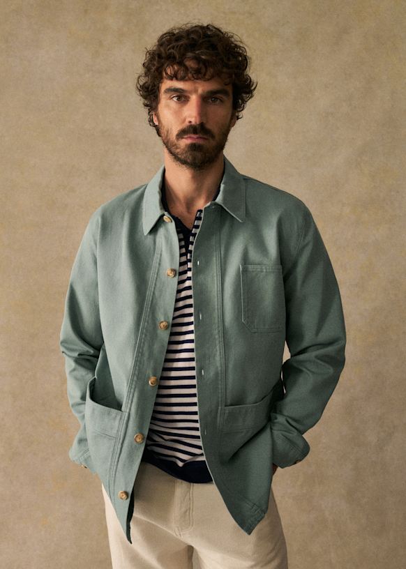 Will Jacket - Green - Organic cotton - organic textile