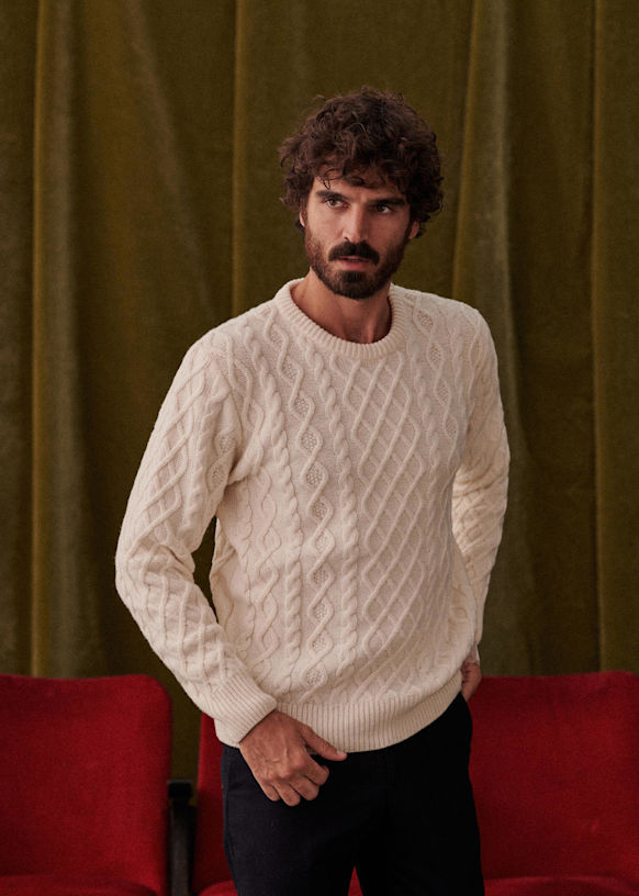 Best white sweater clearance