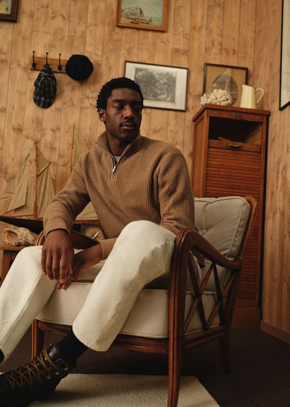 NAHYAT キャメルニット セーター N-064 CAMEL NAHYAT キャメルニット セーター N-064 CAMEL NAHYAT キャメルニット