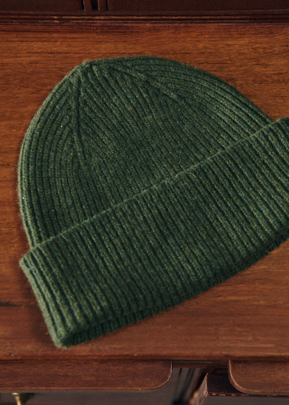 Turner Beanie - Dark Brown - Wool - Sézane