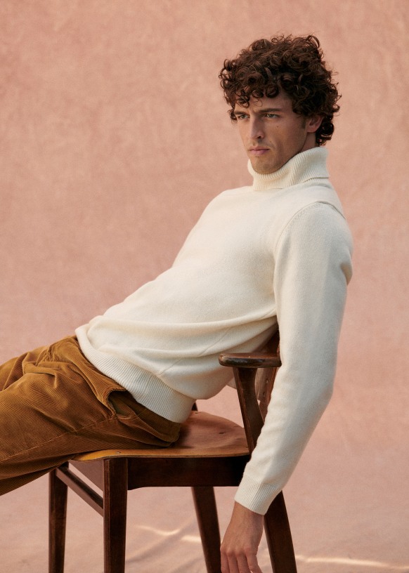 Kyle Sweater Black Wool Sézane