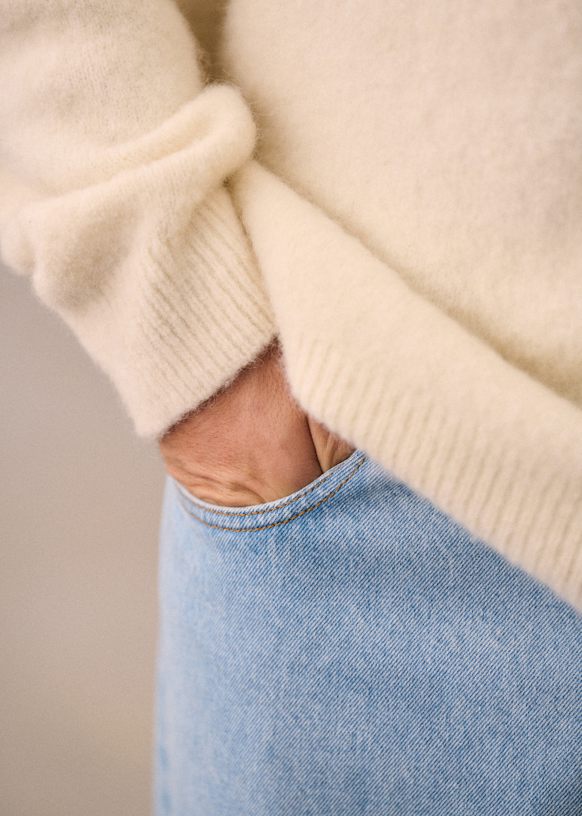 Octobre — Pull Rowan Écru