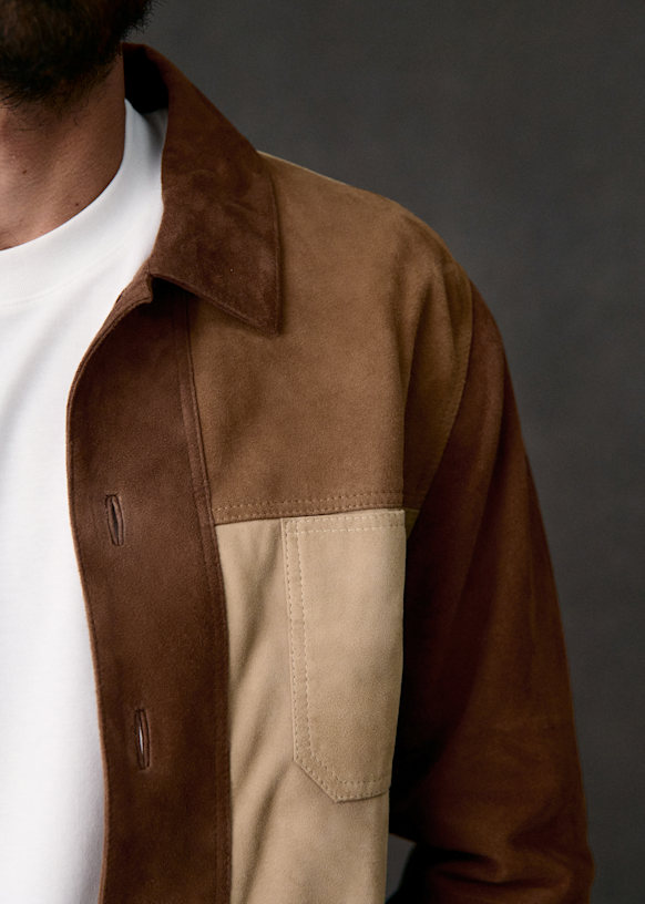 Jacket Will Daim Patchwork
