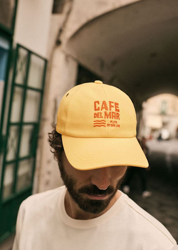 Gorra Cafe Del Mar Amarillo