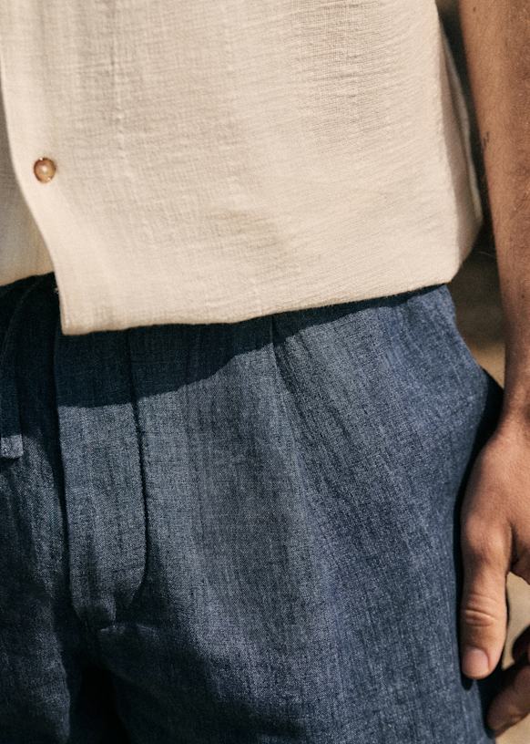 Agnel Trousers - Light Brown - Cotton - Octobre Éditions