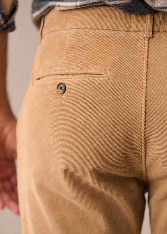 Tom Corduroy Chinos - Beige - Organic Cotton - Octobre Éditions
