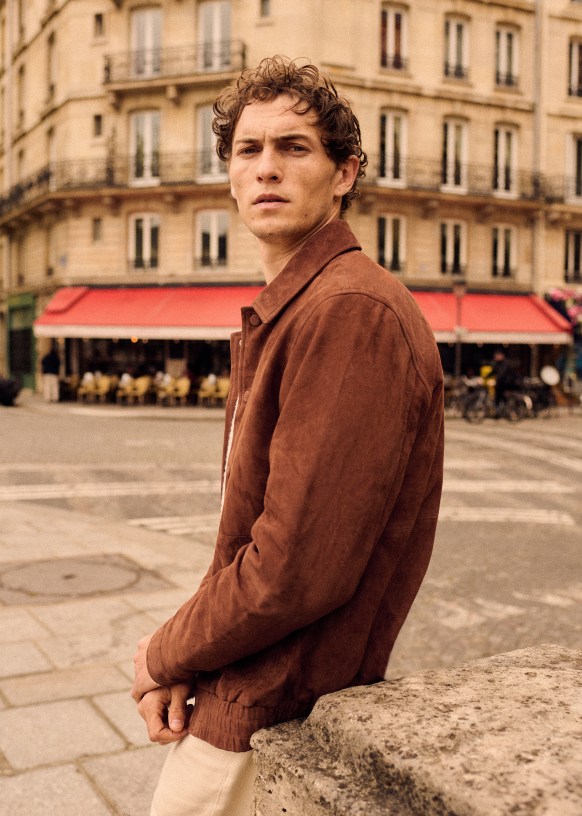 Hudson Blouson - Camel - Goat leather - Octobre Éditions