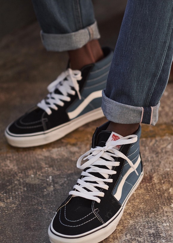 sneakers-vans-hautes-mix-toile-daim-bleu-noir-textile-s-zane