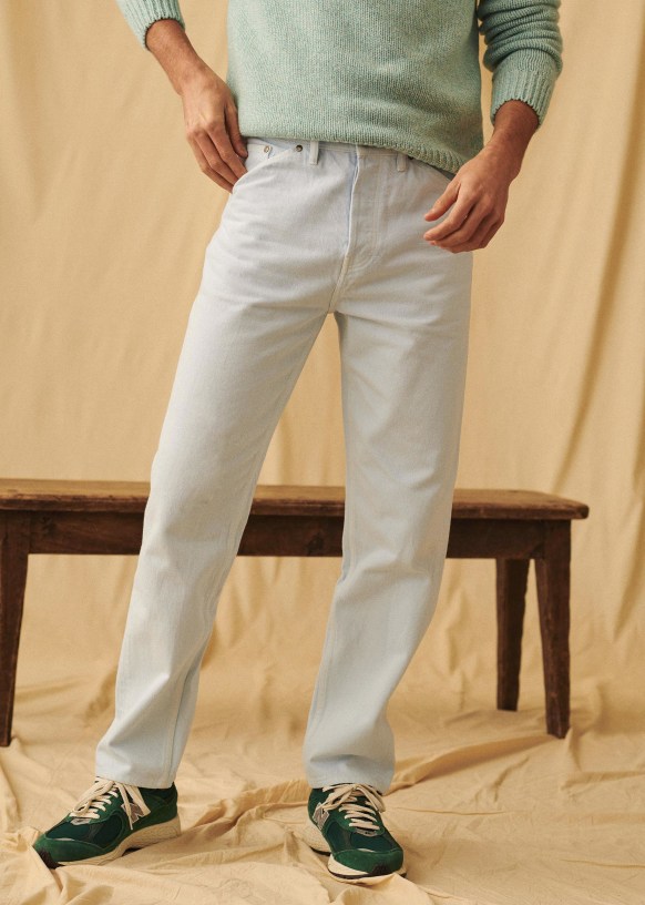 Albano Pants - Sky Blue - Organic 