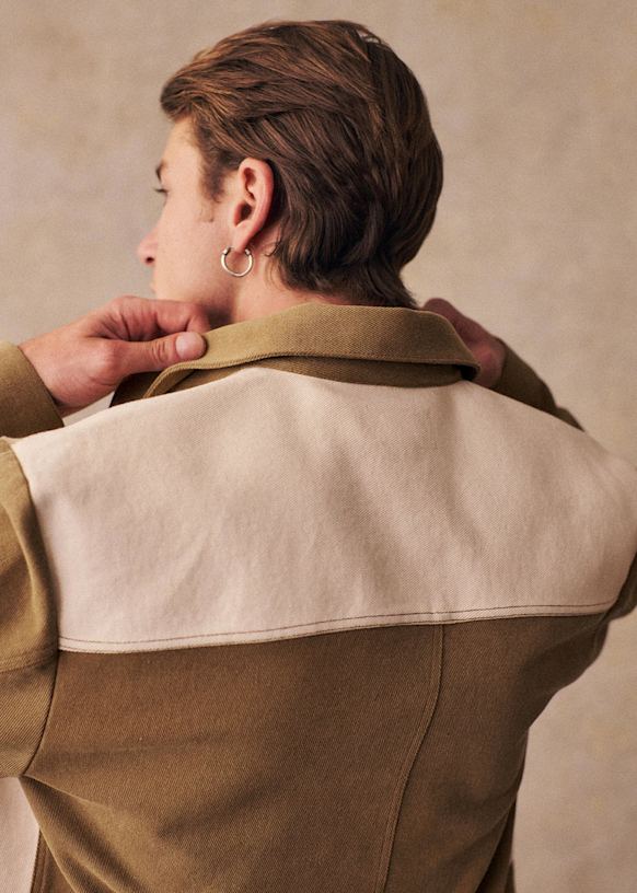 Will Patchwork Jacket - Denim - Organic cotton - organic textile