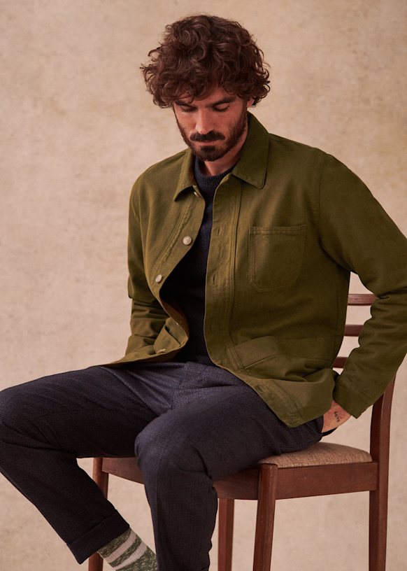 Will ジャケット - カーキ - 不明 - Sézane