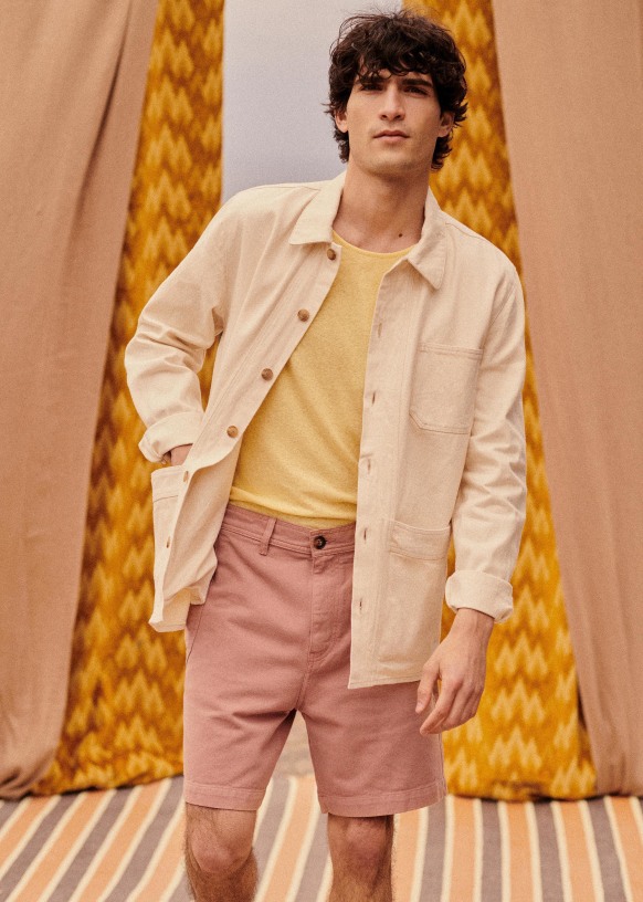 Short Boyfriend Rose Current/Elliott - Taille 28, Matière 98% Coton 2% élasthanne - Neuf Avec étiquettes, Style Décontracté