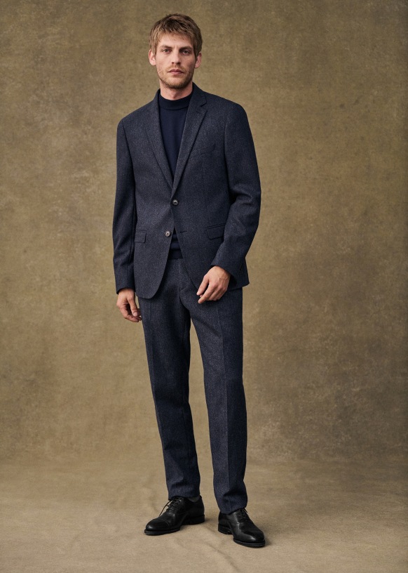 Veste tweed chevron homme online