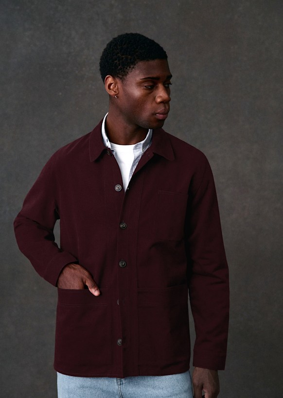 Will Jacket - Vintage Pink - Organic Cotton - Sézane