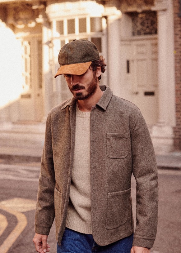 Veste Nelson Beige Laine Octobre Editions